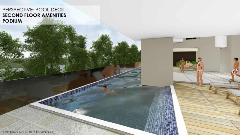 Pool Deck Second Floor Poduim