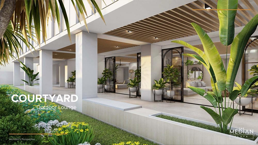 Landscaped Courtyard