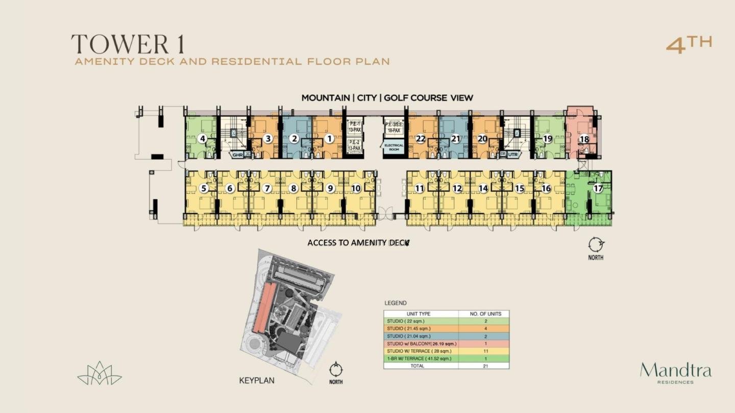 4th Floor Amenity Deck