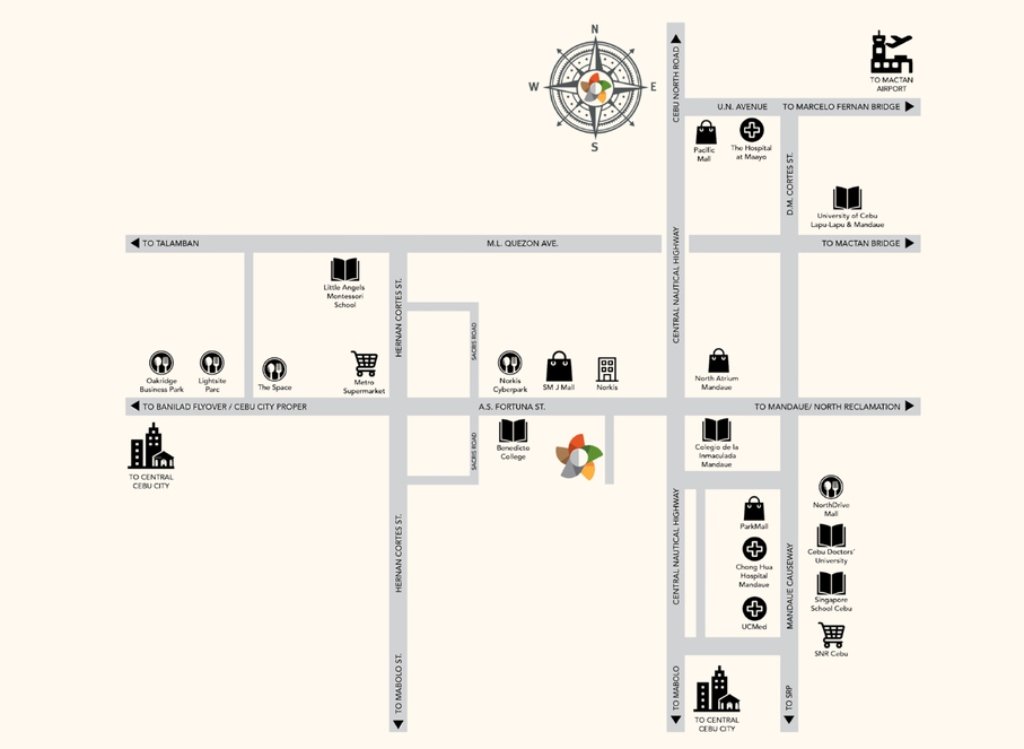 BE Location Map