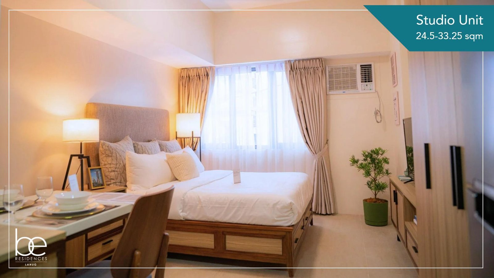 Be Residences Lahug studio unit