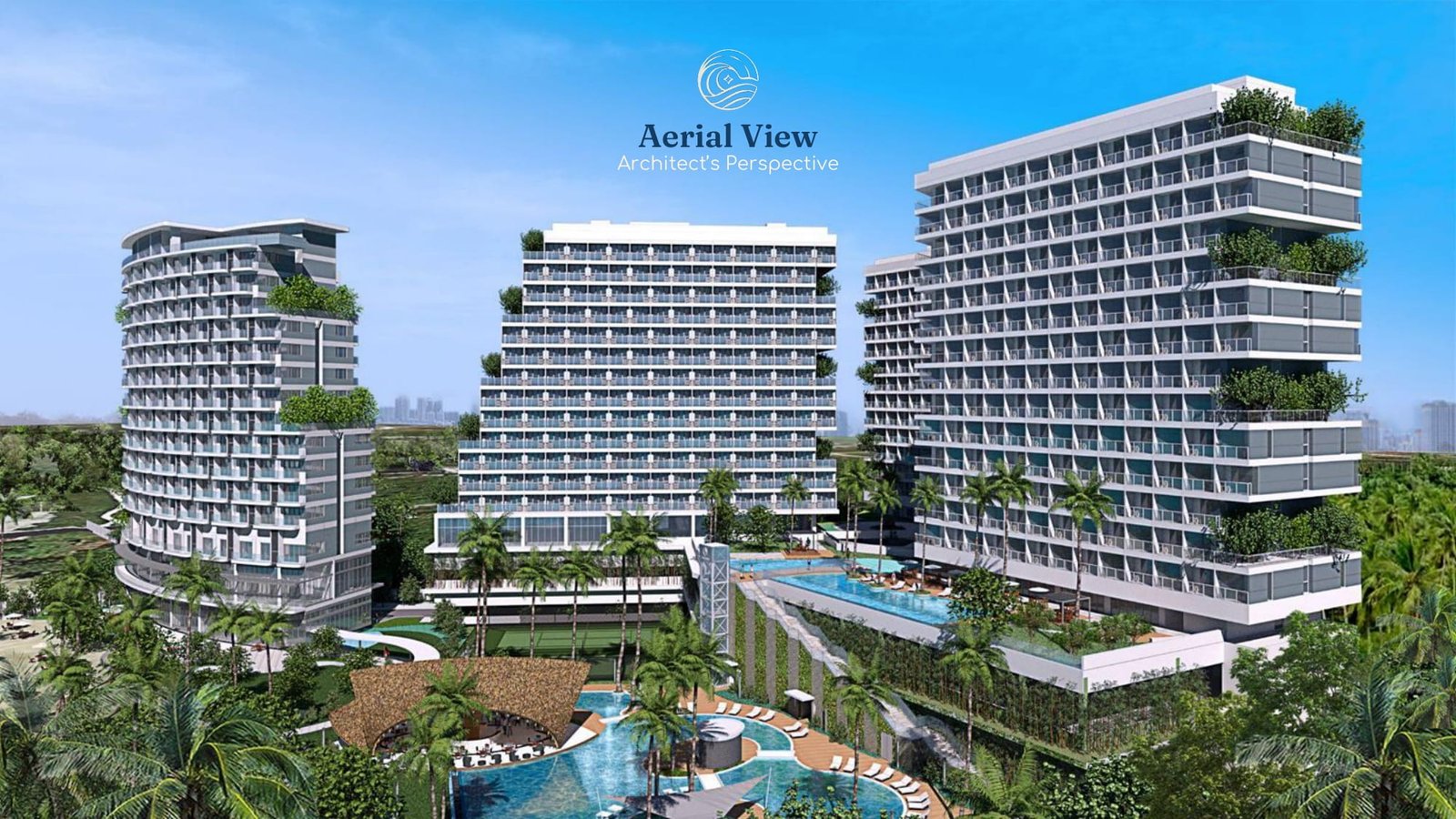Aerial View — full beachtown community