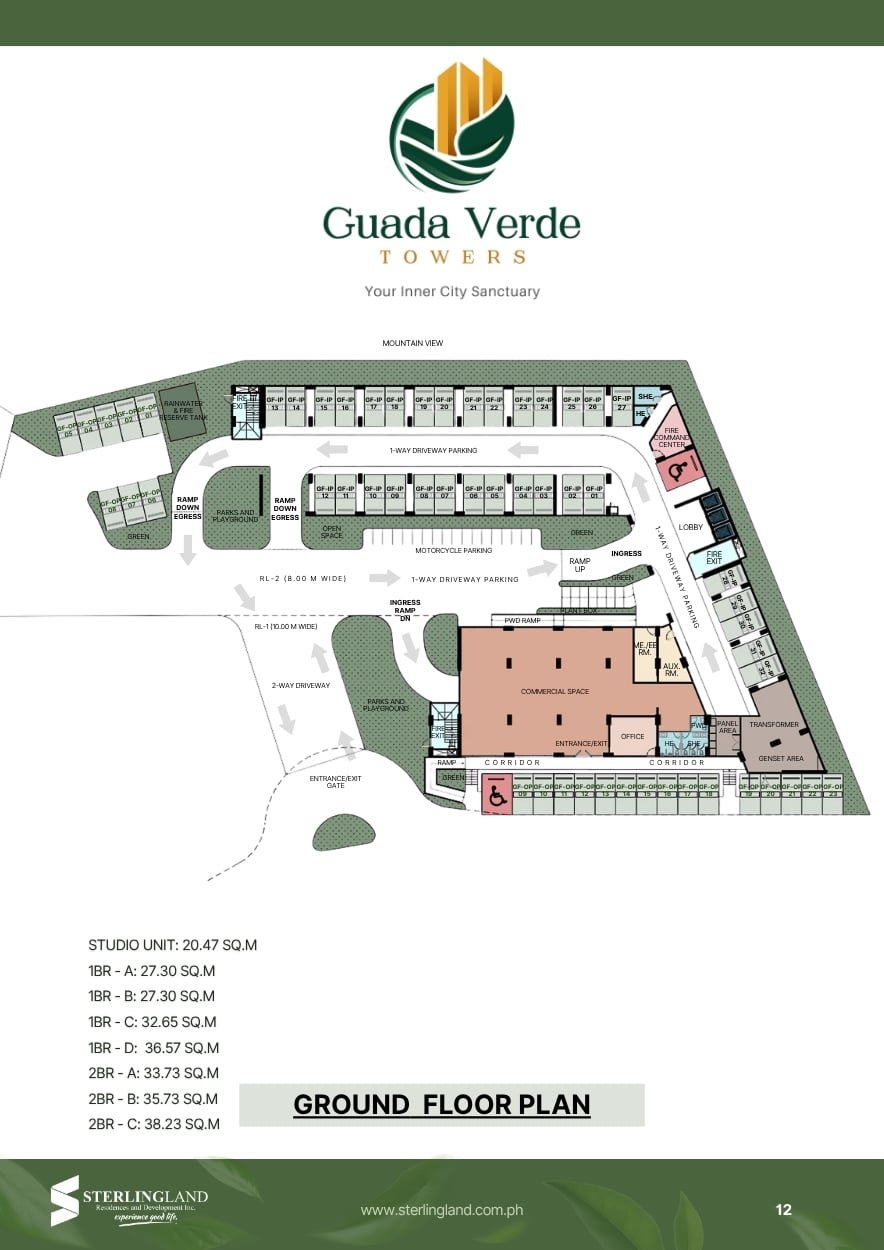 Guada Verde Towers Floor Plan