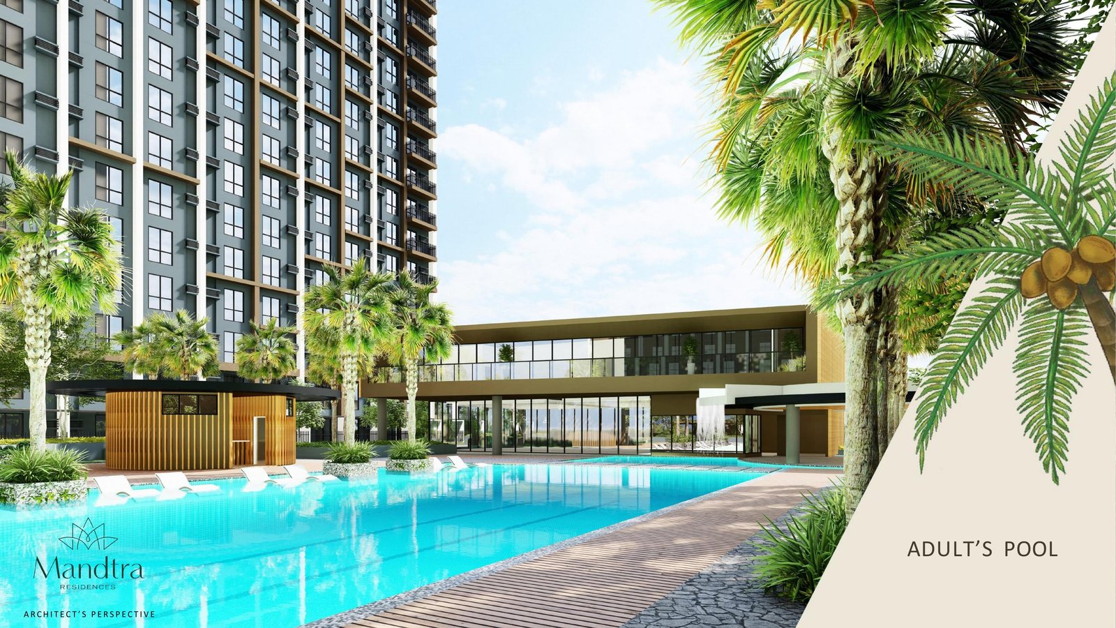 Mandtra Residences adult pool