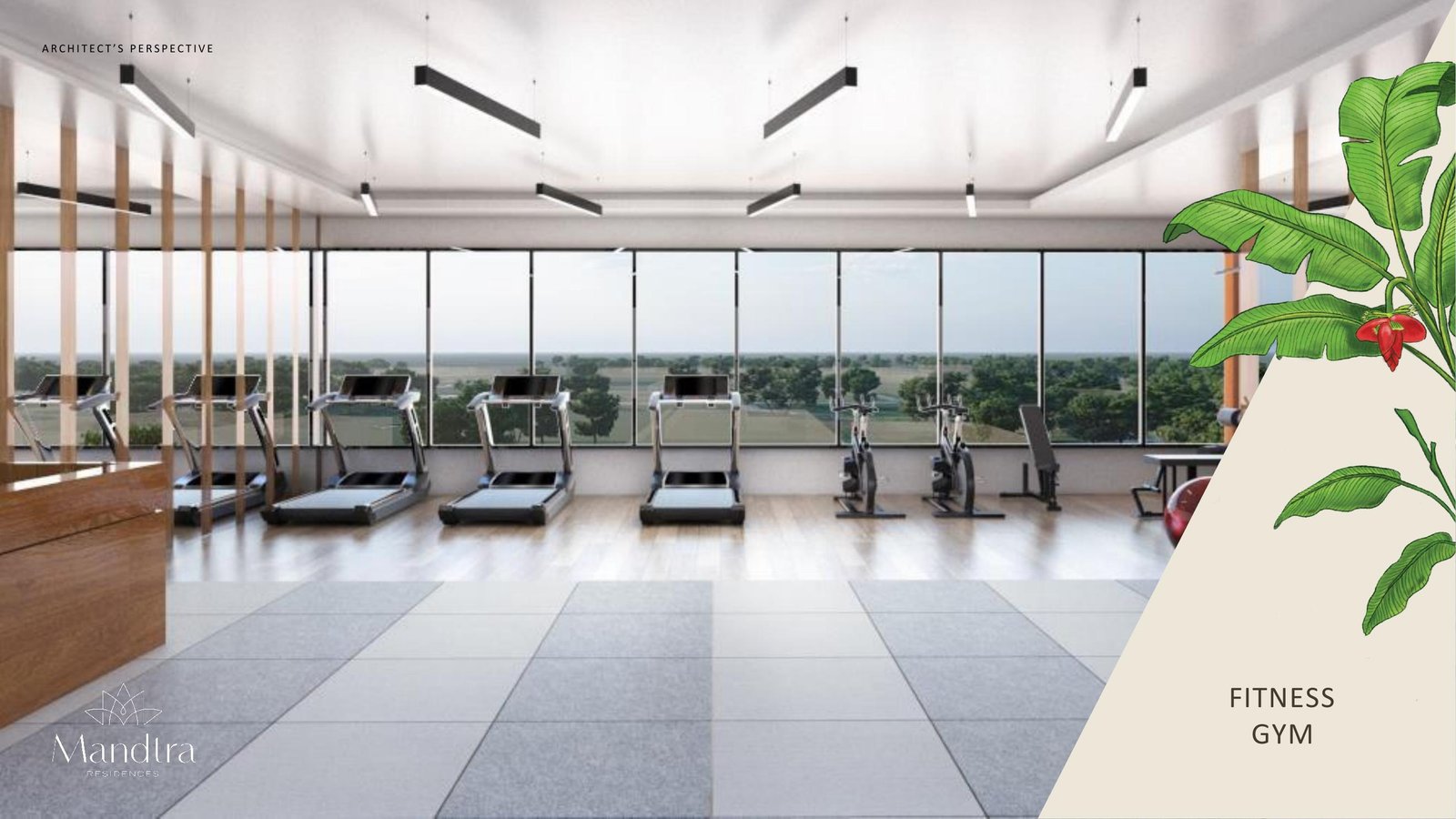 Mandtra Residences fitness gym