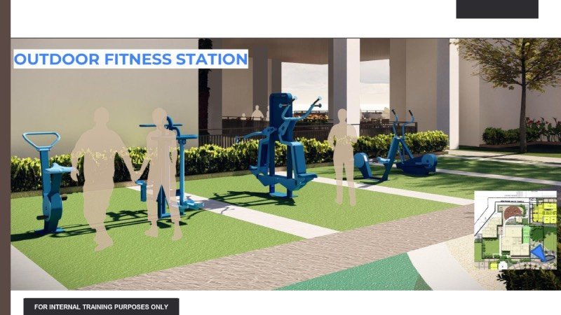 Outdoor Fitness Station
