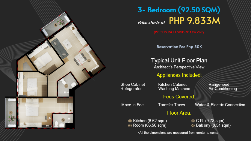 Saekyung 3-Bedroom Floor Plan