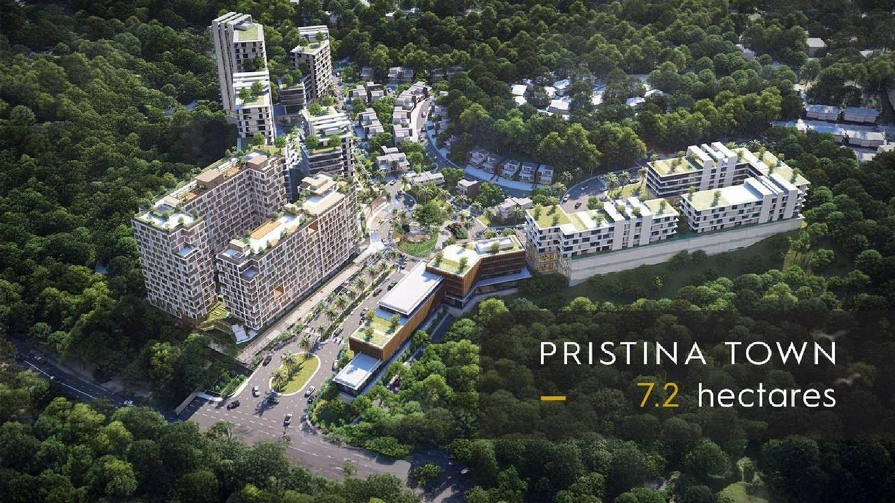 Pristina Town 7.2 hectares aerial