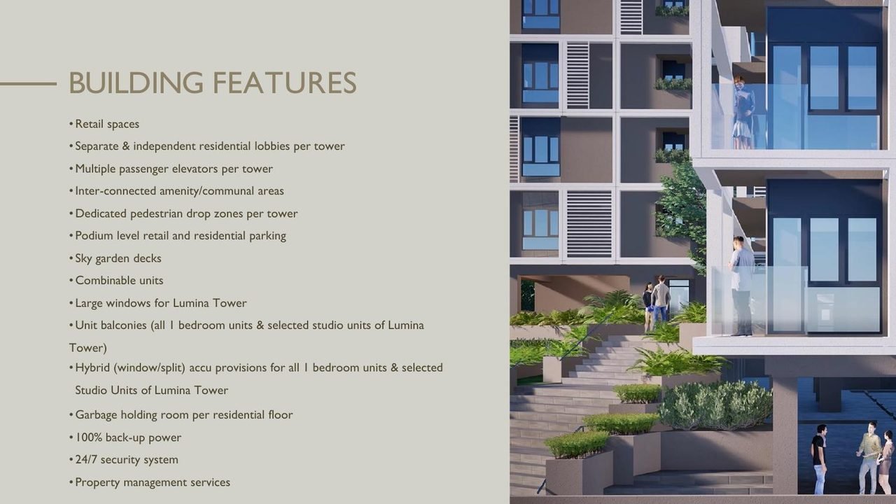 North Grove building features
