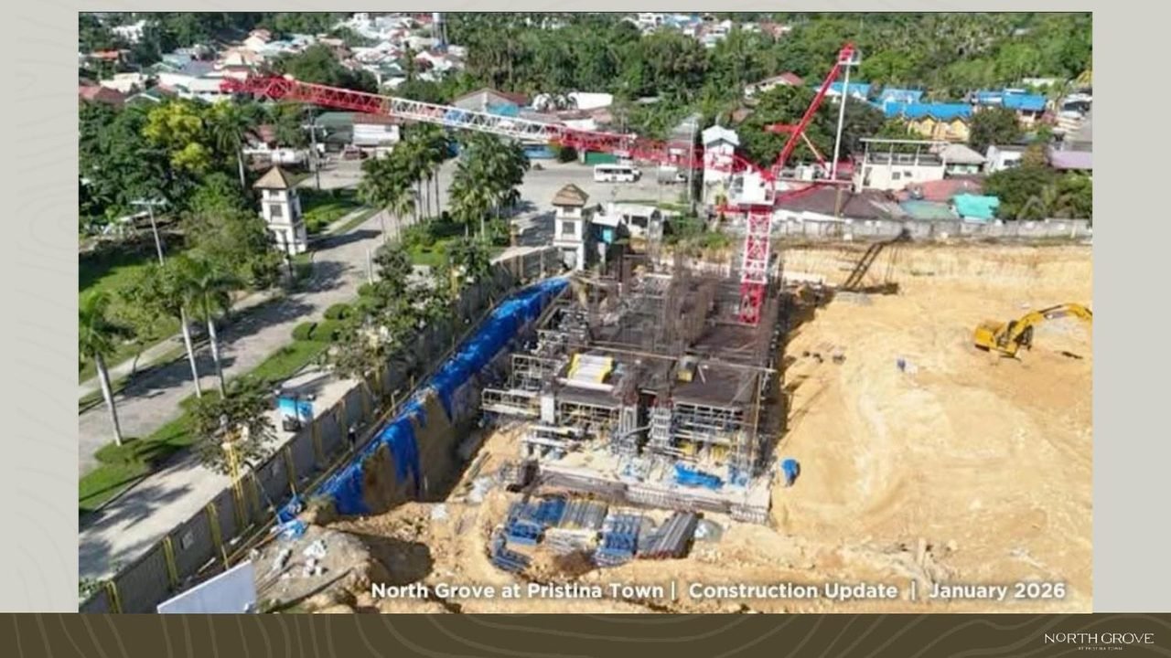 North Grove construction update January 2026